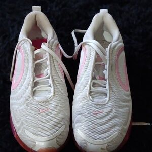 Airmax baby pink and white size 8